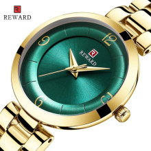 REWARD RD21002L Women Watch Elegant Brand Famous Quartz Watches Ladies Full Steel Antique Geneva Wristwatches Relogio Feminino